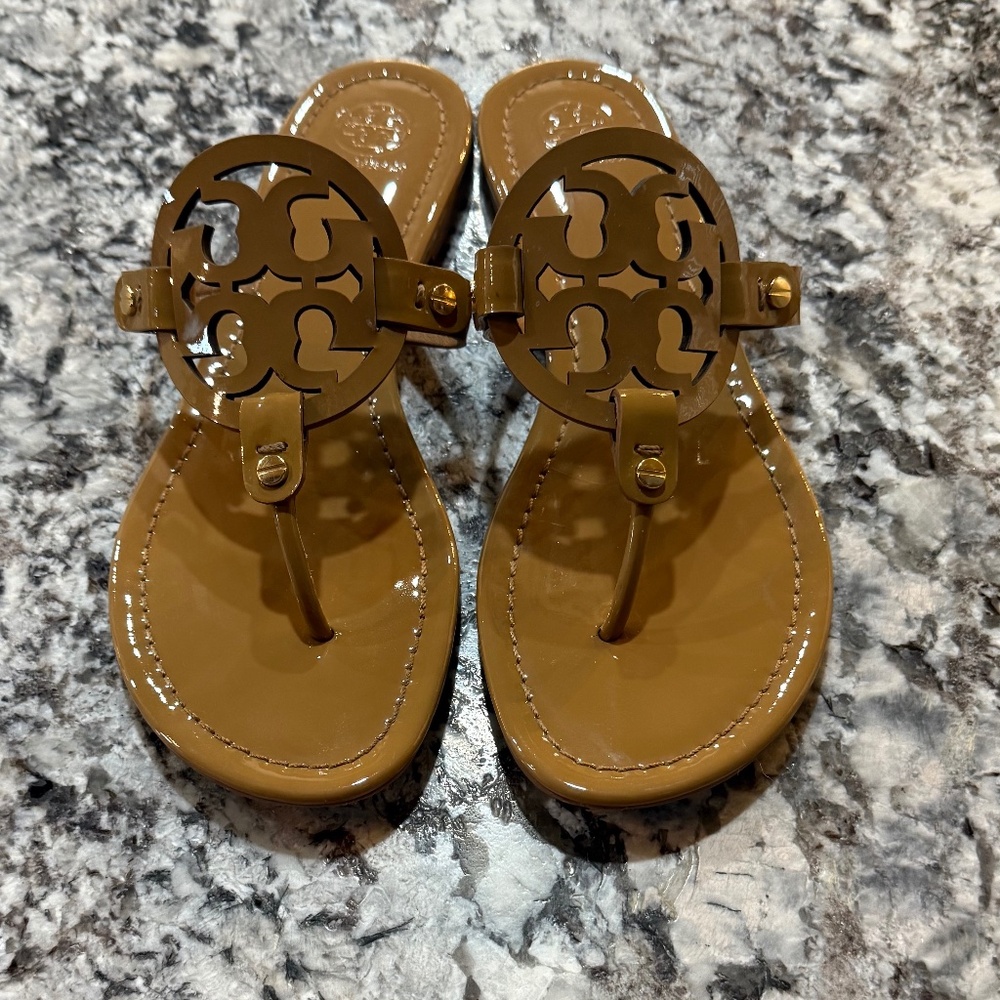 Pristine Condition Tory Burch Miller Sandal (Women) 9.5 M